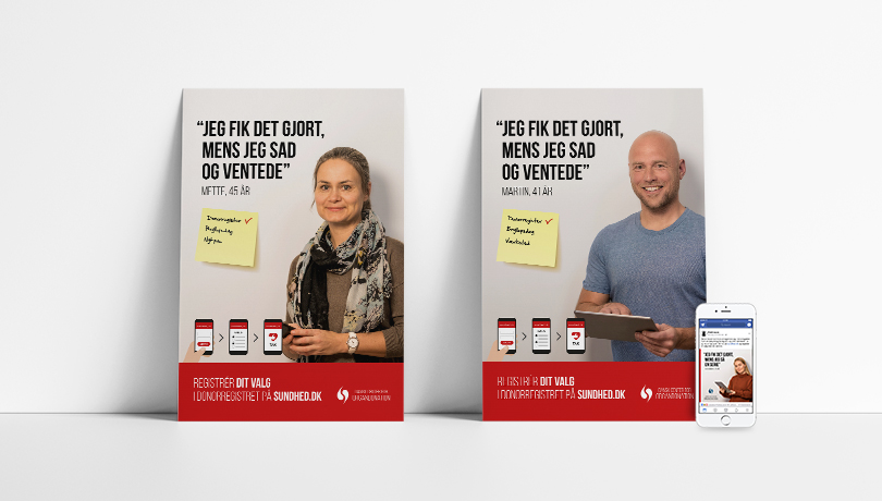  Dansk Center for Organdonation en oplysningskampagne