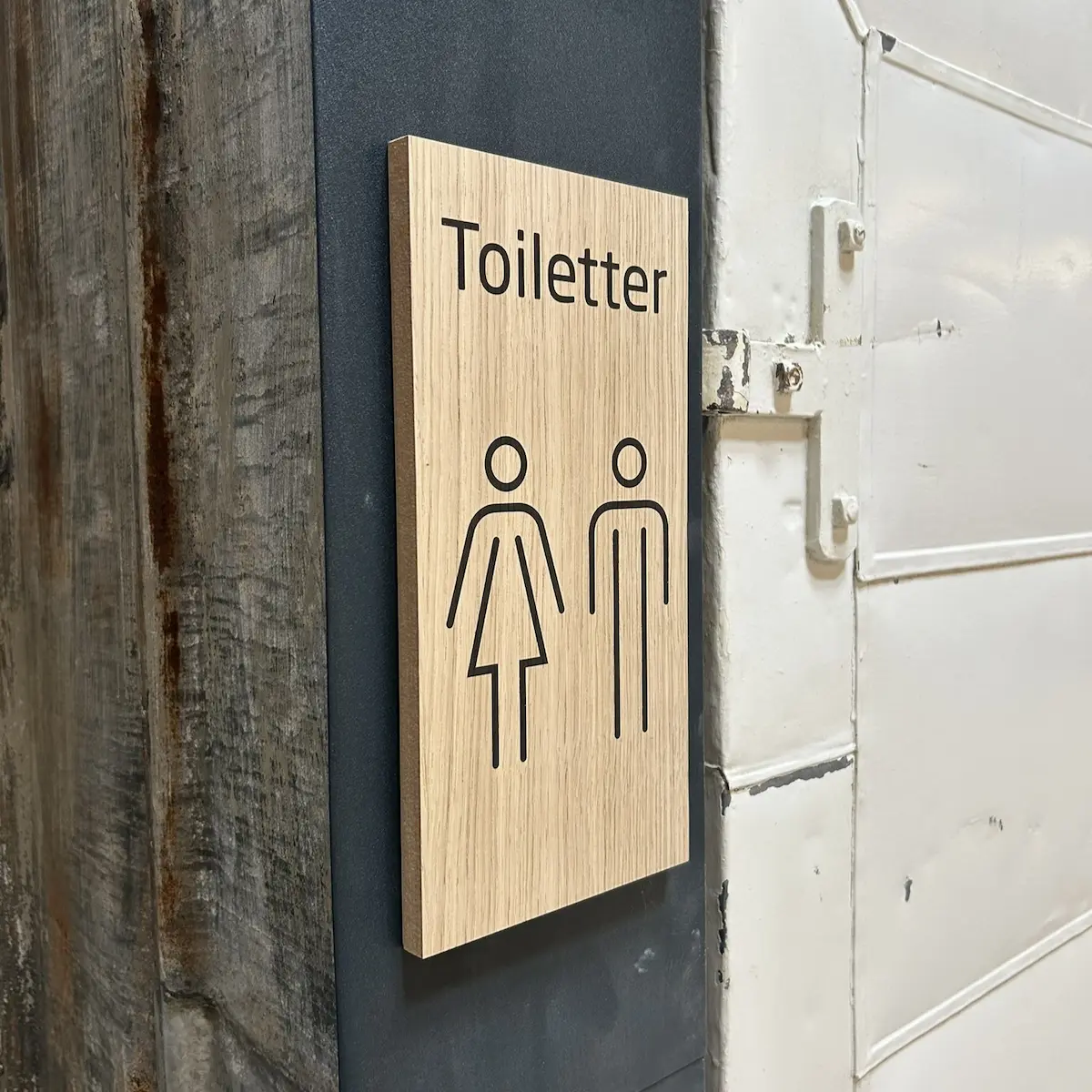 EG Odense toilet skilt