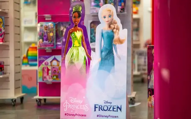 Disney Frozen og Disney Princess papskilte